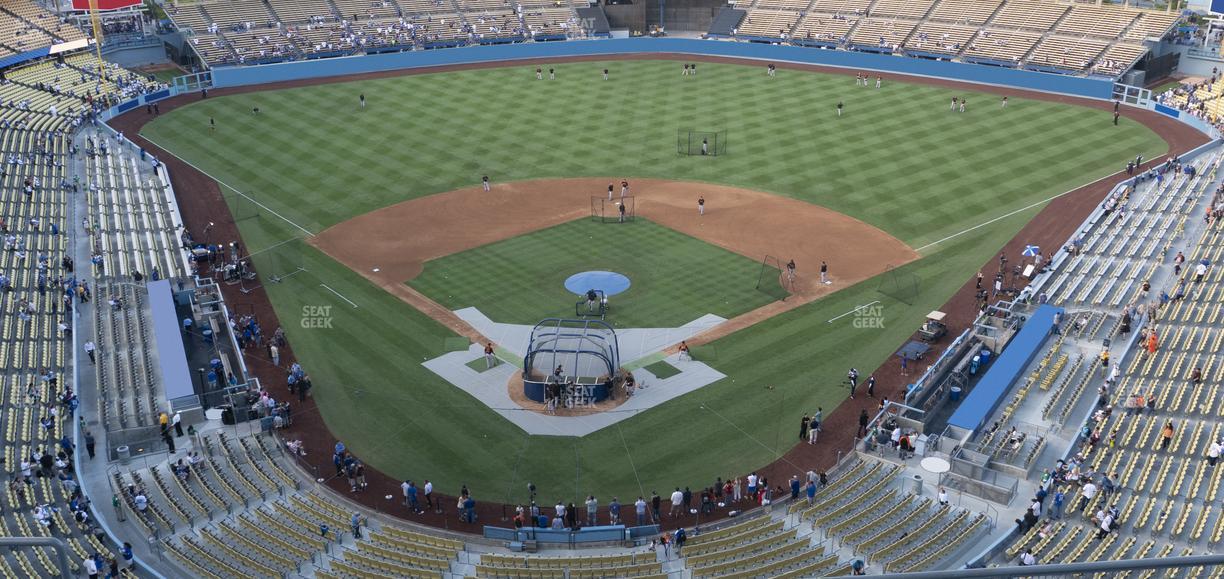Dodger Stadium - Section 2 Td Seat View