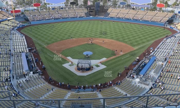 Dodger Stadium - Section 2 Td Seat View
