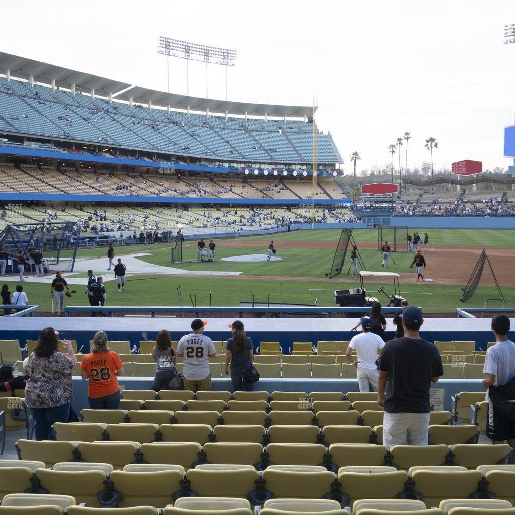 Dodger Stadium - Section 20 Fd Seat View