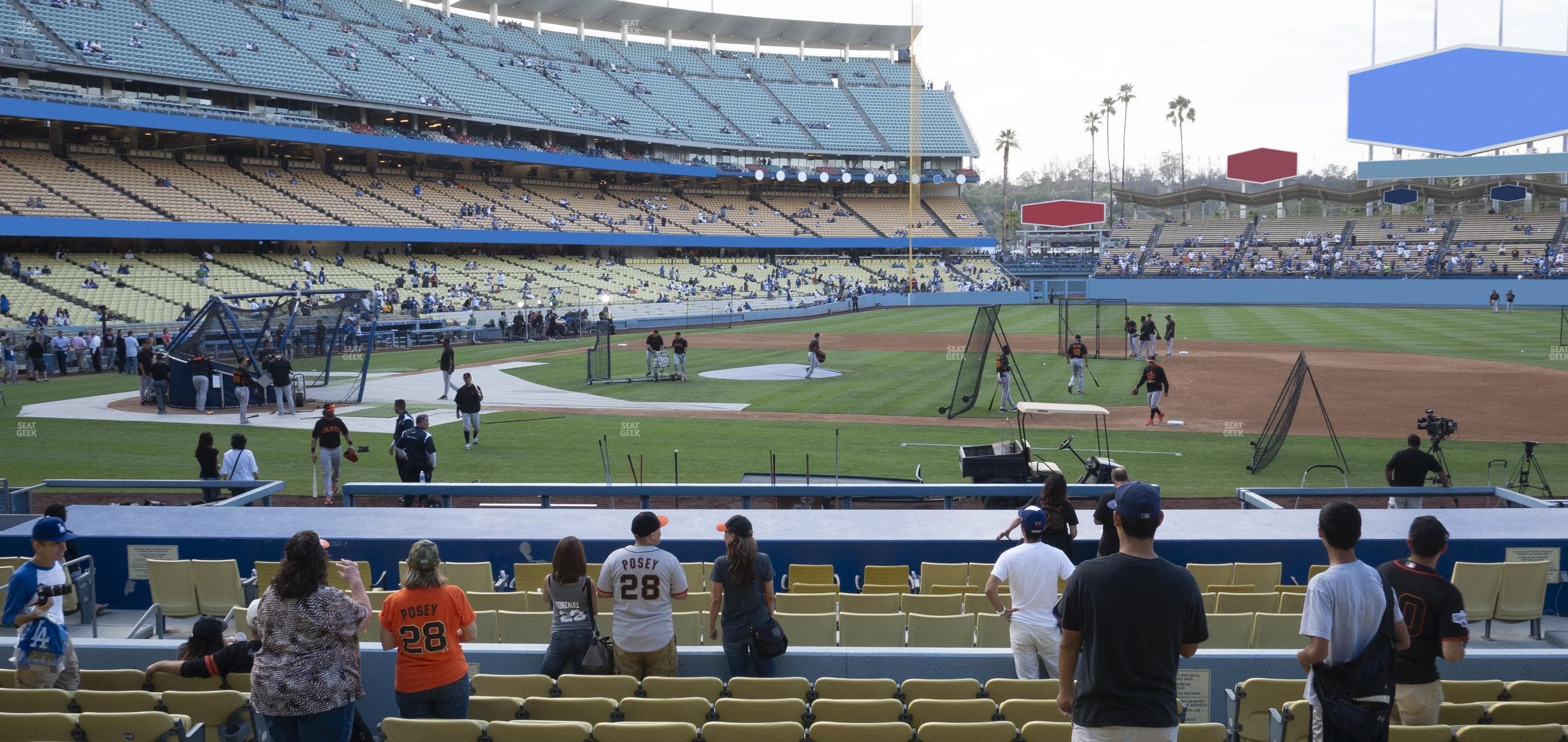 Dodger Stadium - Section 20 Fd Seat View