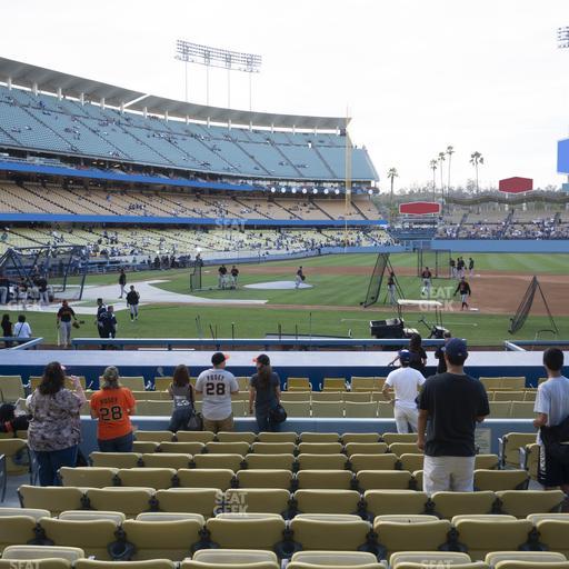 Dodger Stadium - Section 20 Fd Seat View