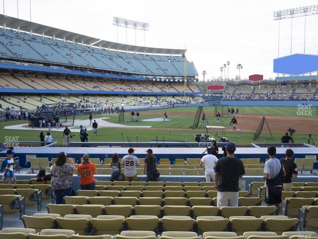Dodger Stadium - Section 20 Fd Seat View