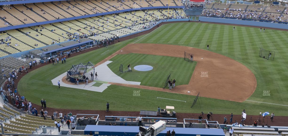 Dodger Stadium - Section 20 Rs Seat View