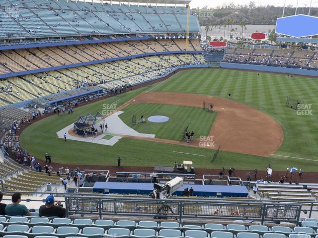 Dodger Stadium - Section 20 Rs Seat View