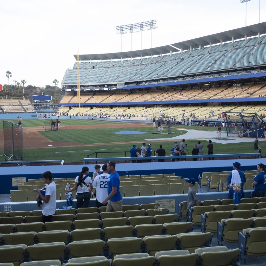Dodger Stadium - Section 21 Fd Seat View
