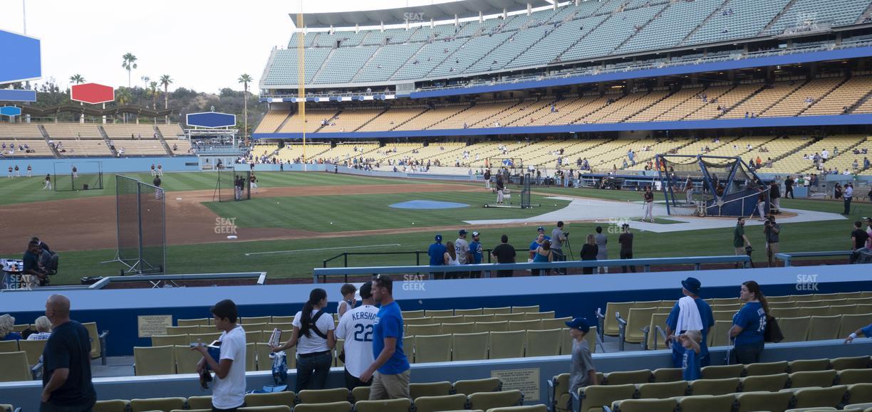 Dodger Stadium - Section 21 Fd Seat View