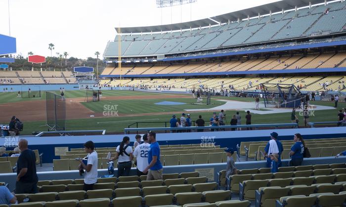 Dodger Stadium - Section 21 Fd Seat View