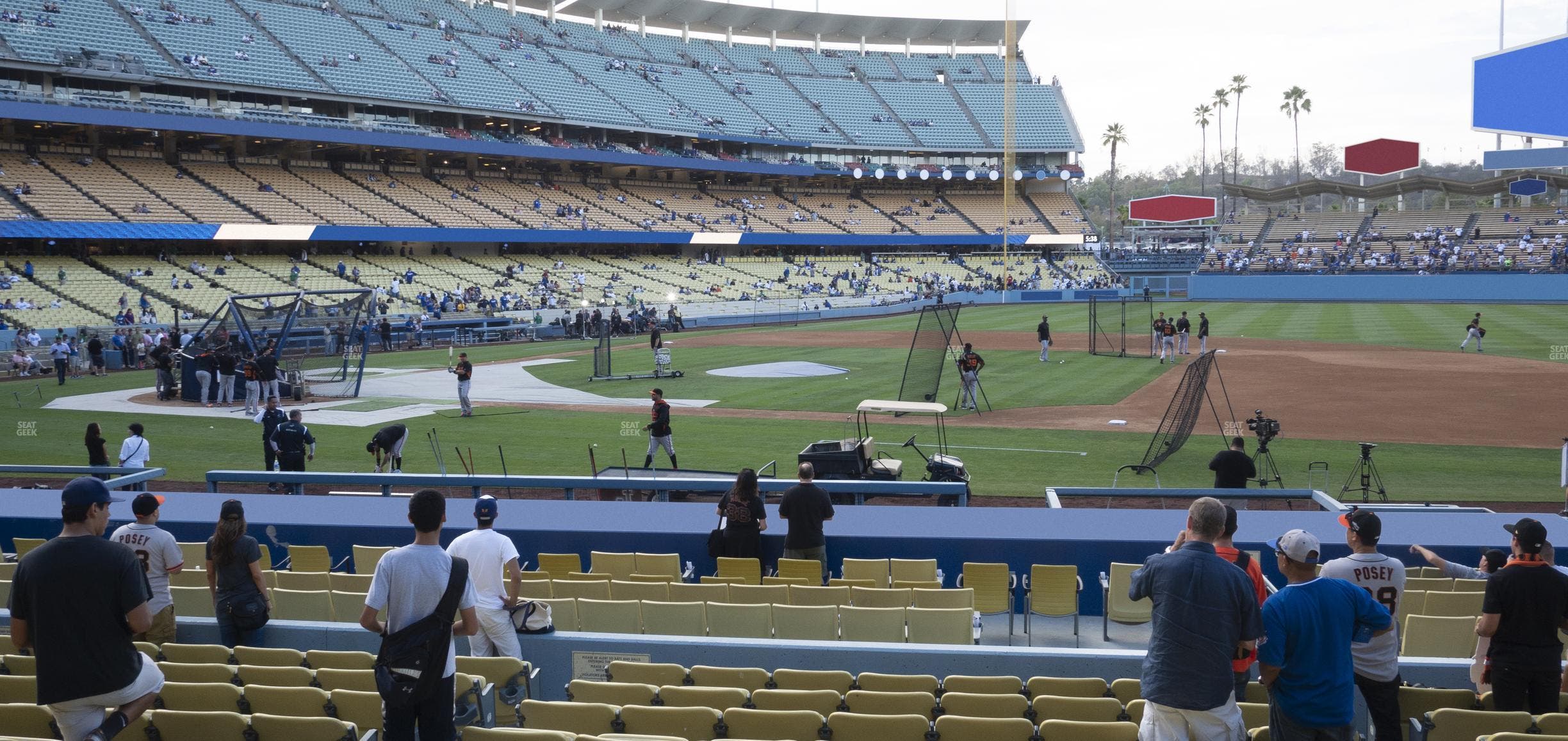 Dodger Stadium - Section 22 Fd Seat View