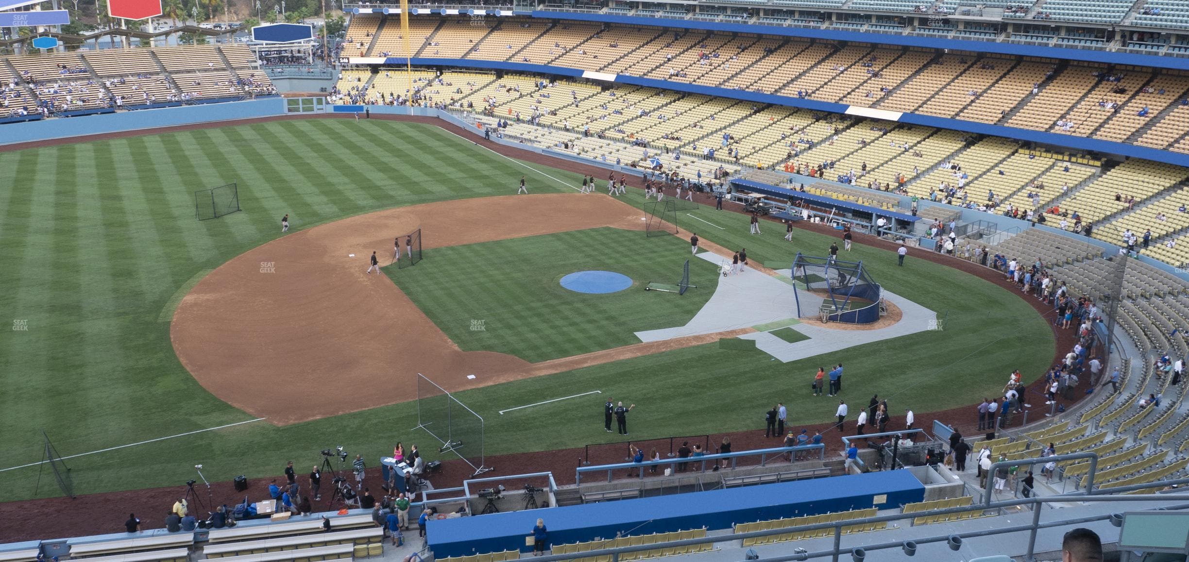 Dodger Stadium - Section 27 Rs Seat View