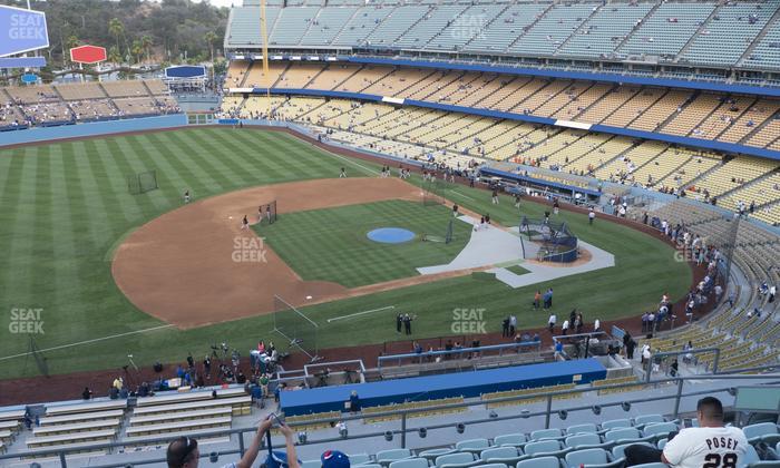 Dodger Stadium - Section 27 Rs Seat View
