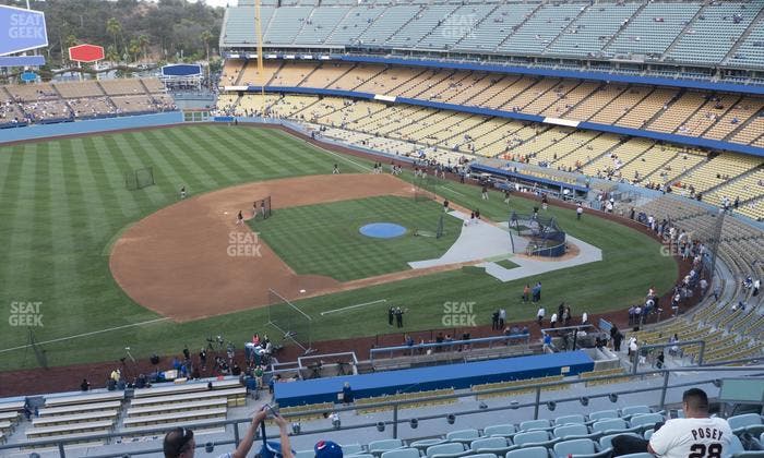 Dodger Stadium - Section 27 Rs Seat View