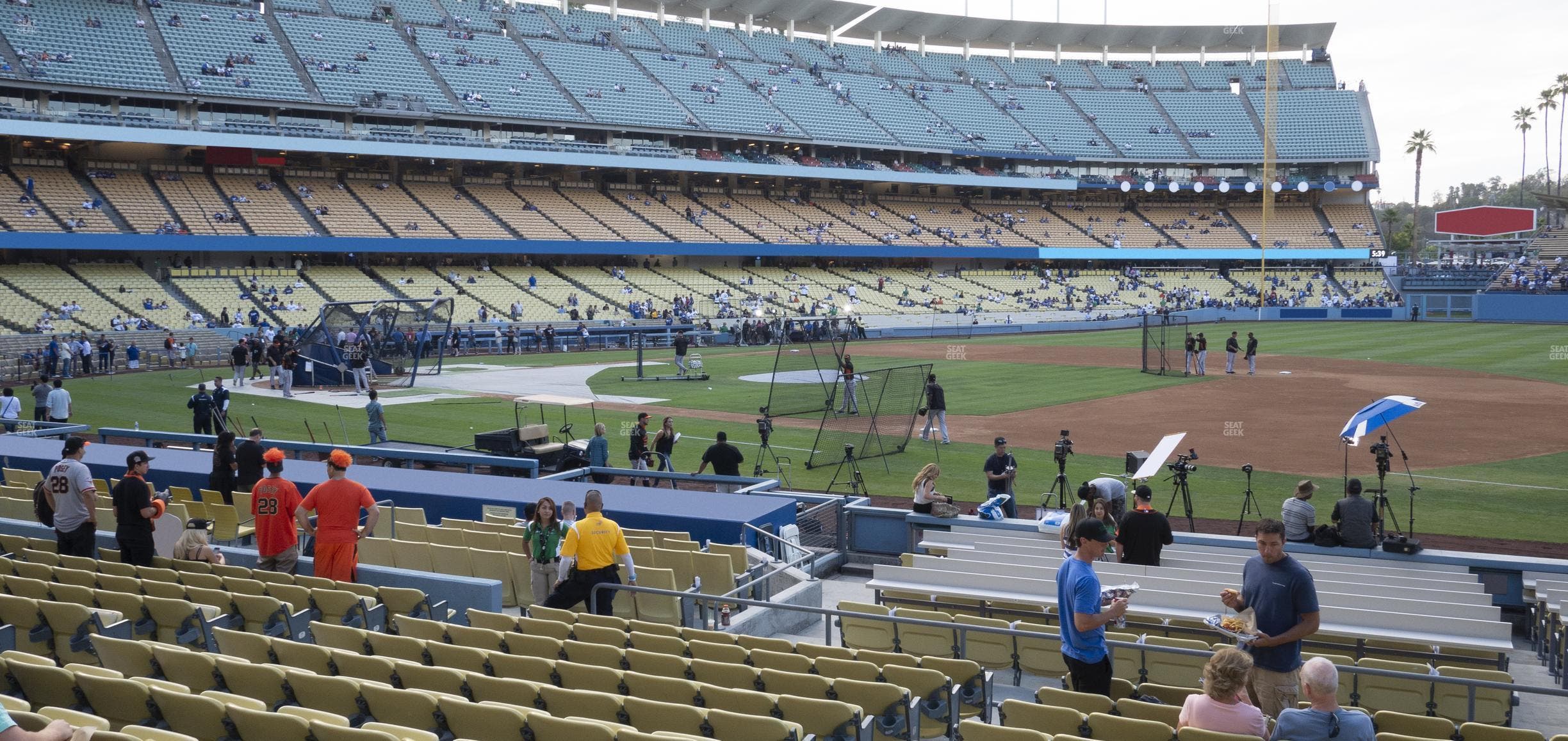 Dodger Stadium - Section 28 Fd Seat View
