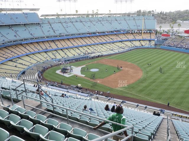 Dodger Stadium - Section 30 Rs Seat View