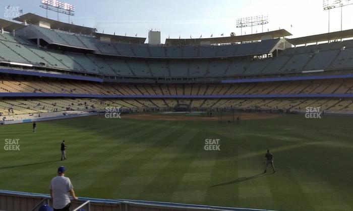 Dodger Stadium - Section 312 Pr Seat View