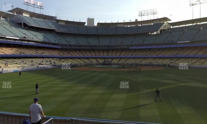 Dodger Stadium - Section 312 Pr Seat View