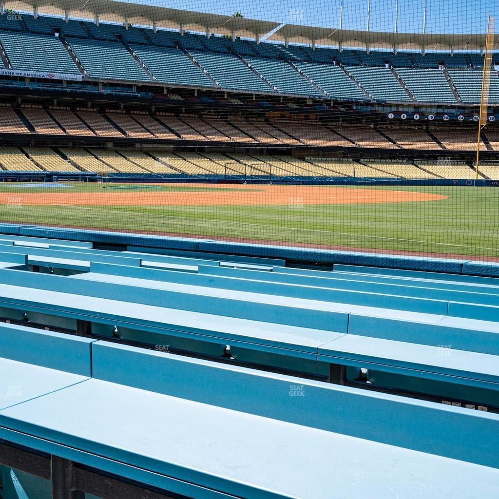 Dodger Stadium - Section 34 Bl Seat View