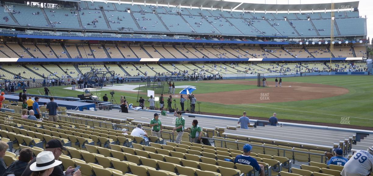 Dodger Stadium - Section 34 Fd Seat View