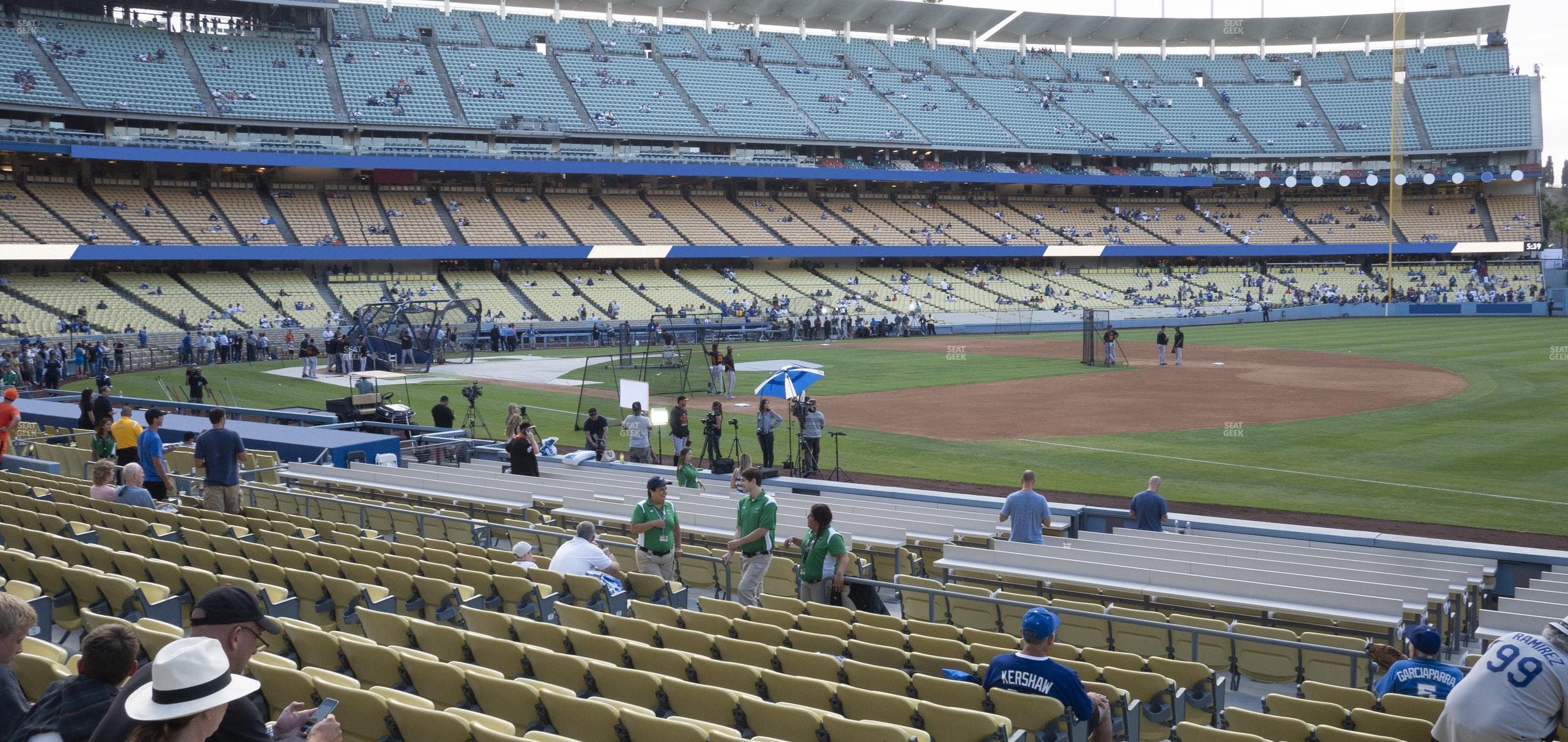 Dodger Stadium - Section 34 Fd Seat View