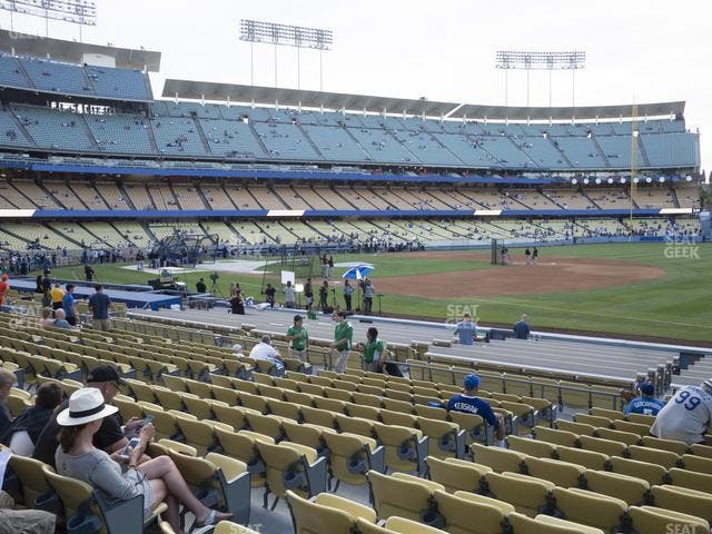Dodger Stadium - Section 34 Fd Seat View