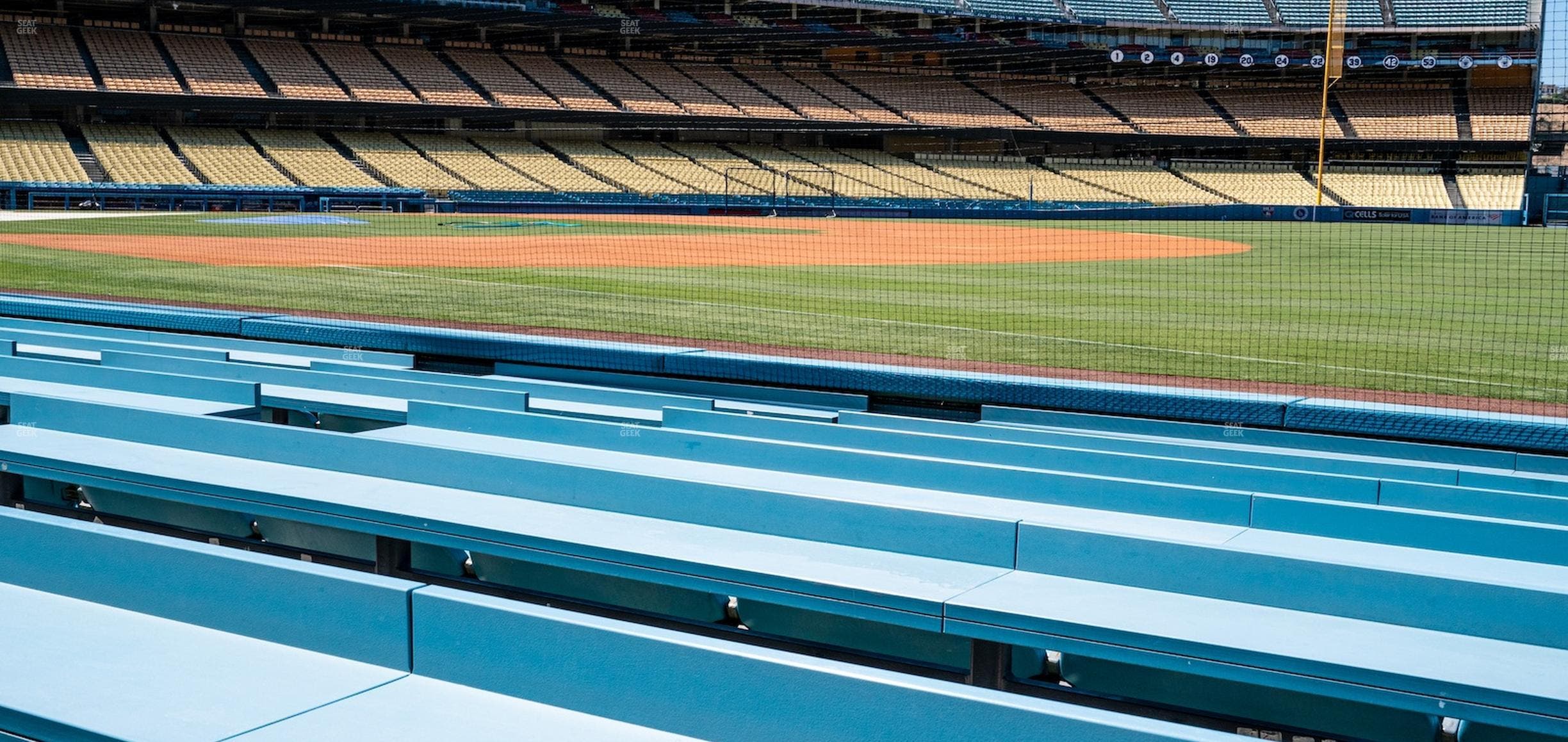 Dodger Stadium - Section 35 Bl Seat View