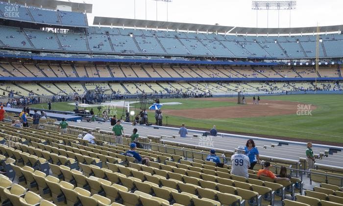Dodger Stadium - Section 36 Fd Seat View