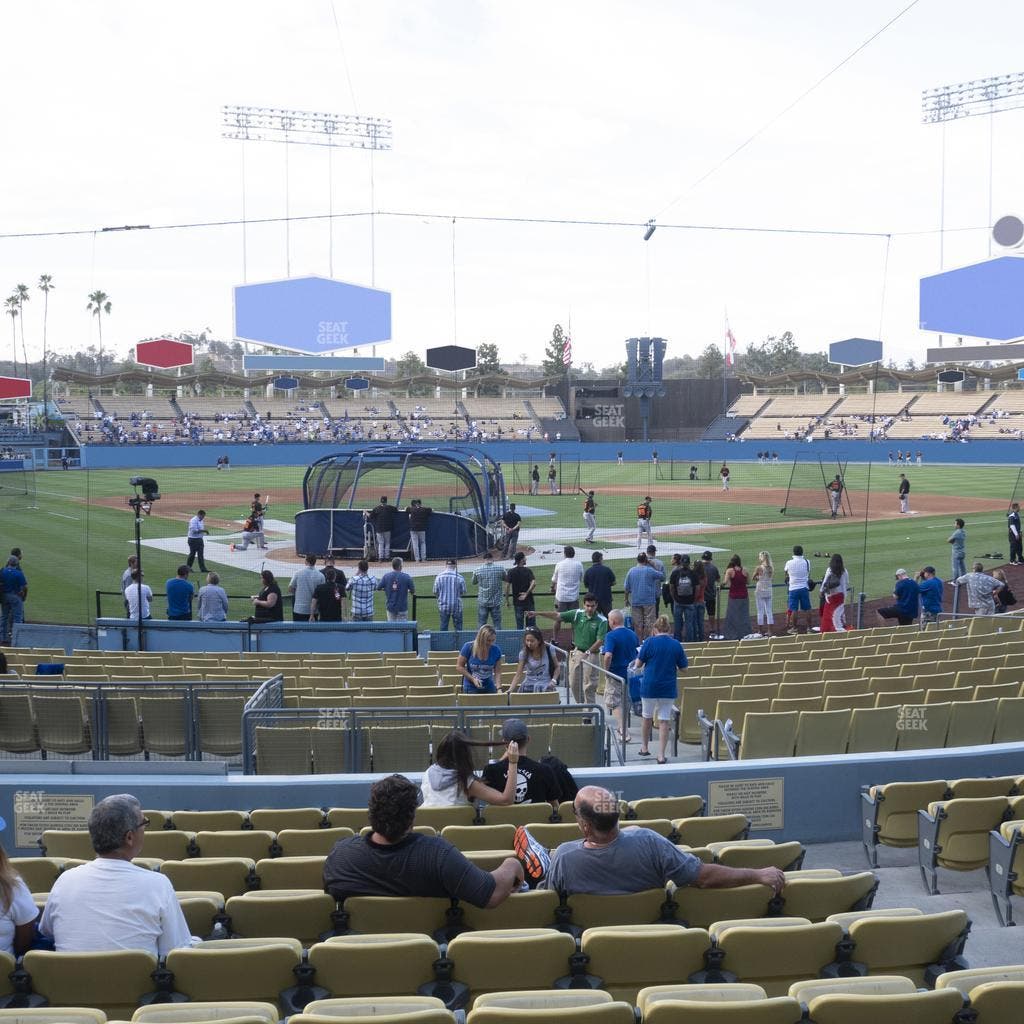 Dodger Stadium - Section 4 Fd Seat View