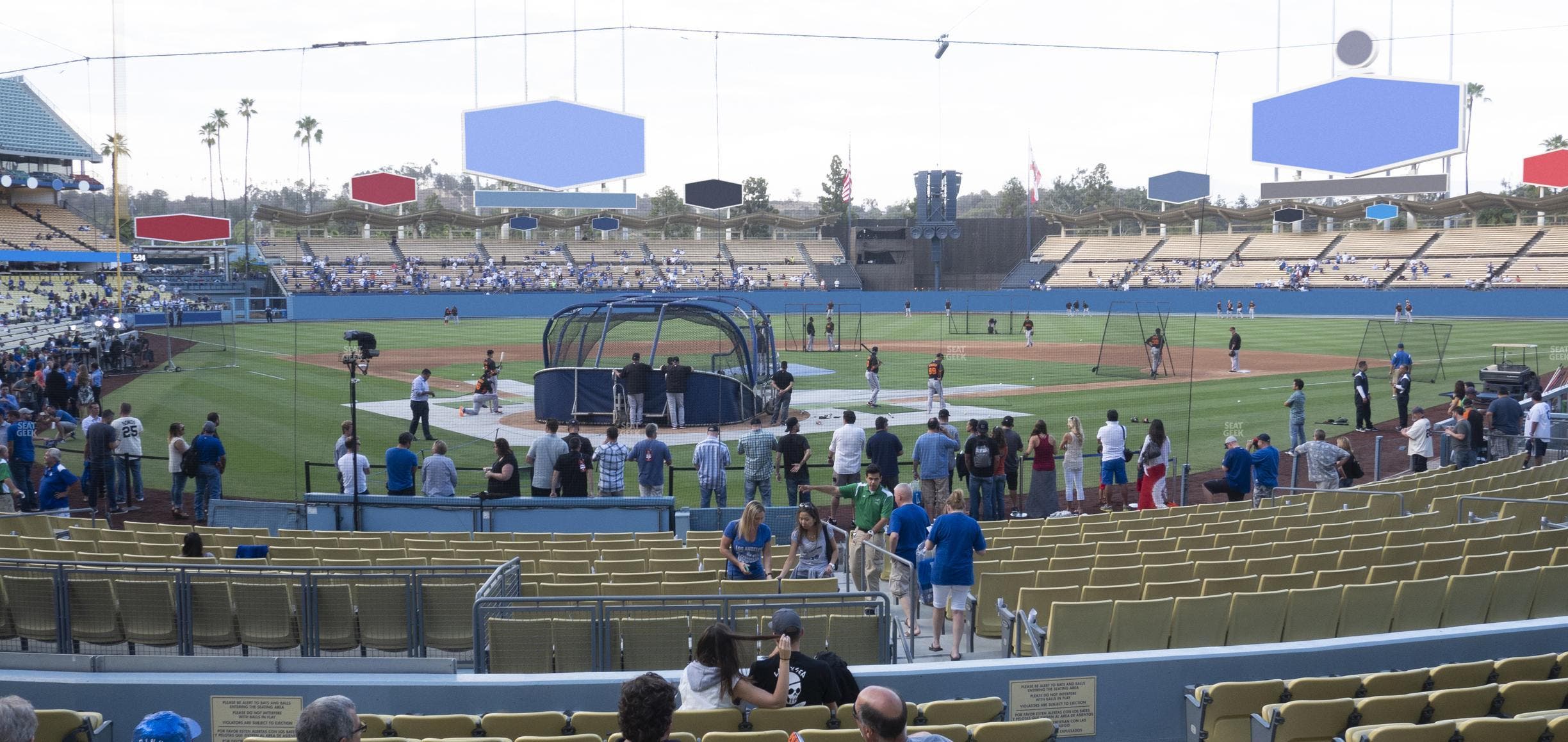 Dodger Stadium - Section 4 Fd Seat View