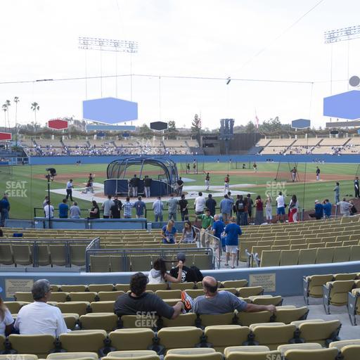 Dodger Stadium - Section 4 Fd Seat View