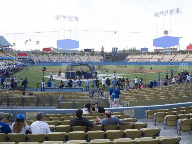 Dodger Stadium - Section 4 Fd Seat View