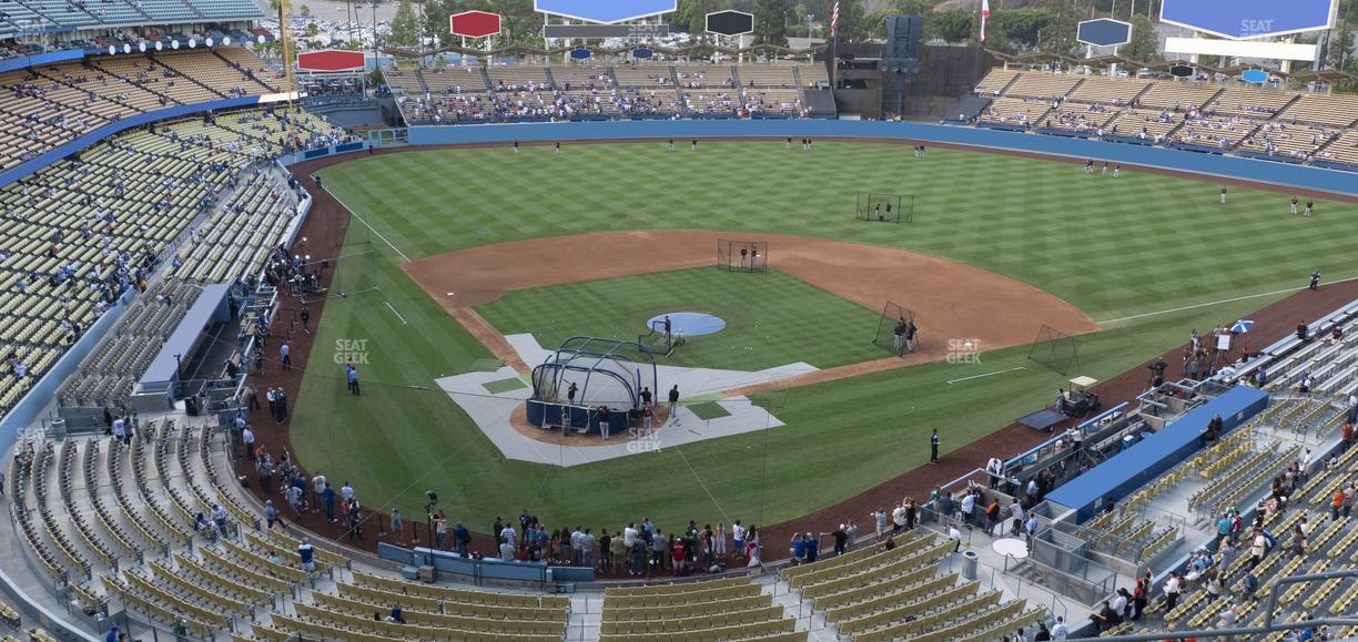 Dodger Stadium - Section 4 Rs Seat View