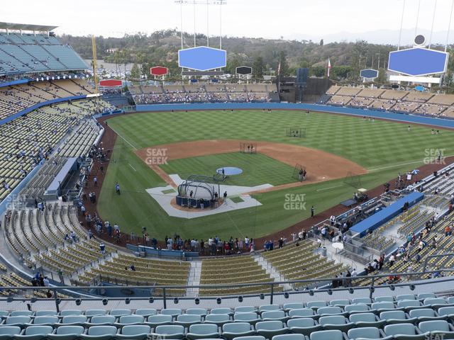 Dodger Stadium - Section 4 Rs Seat View