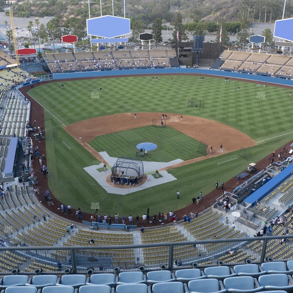 Dodger Stadium - Section 4 Td Seat View