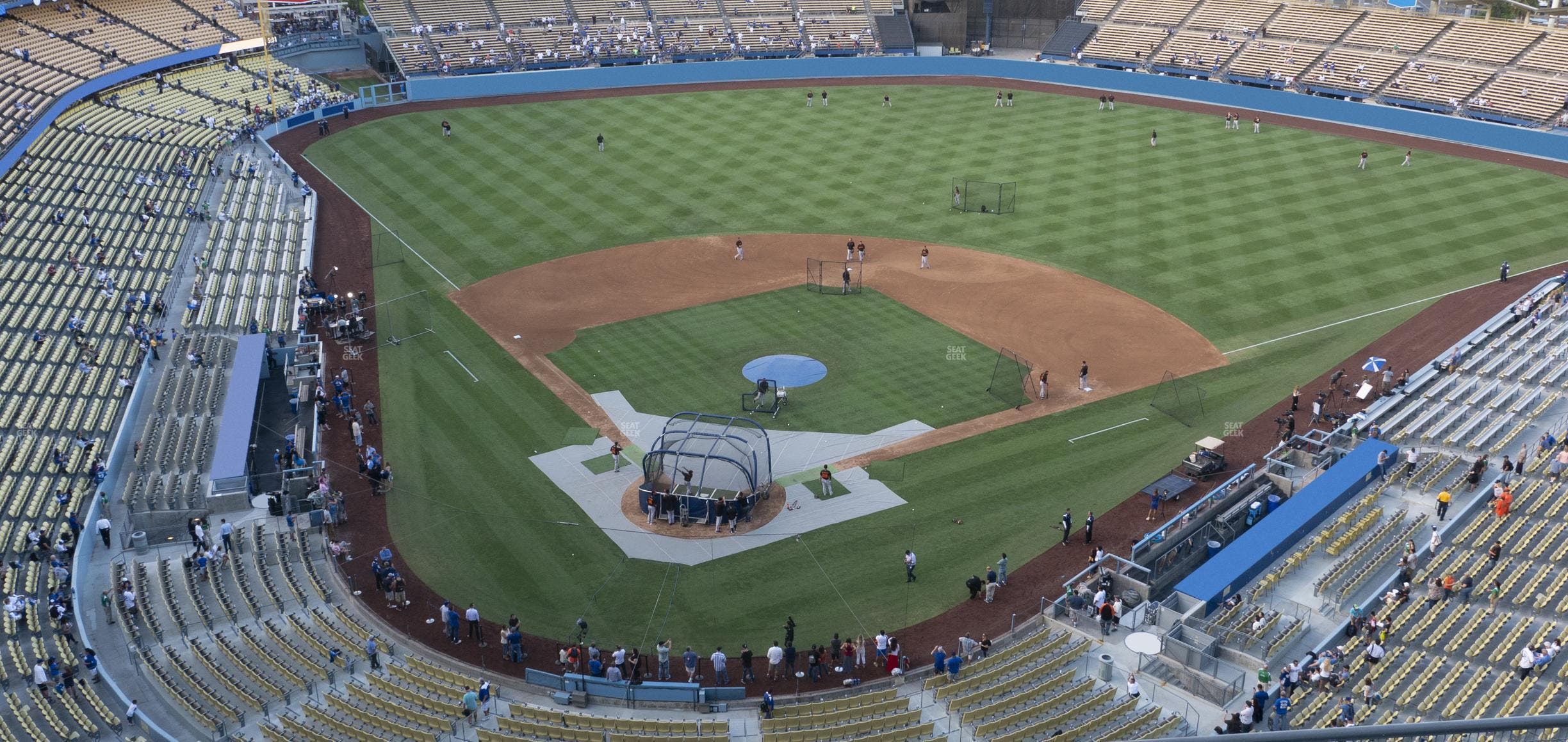 Dodger Stadium - Section 4 Td Seat View