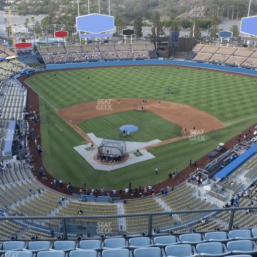 Dodger Stadium - Section 4 Td Seat View