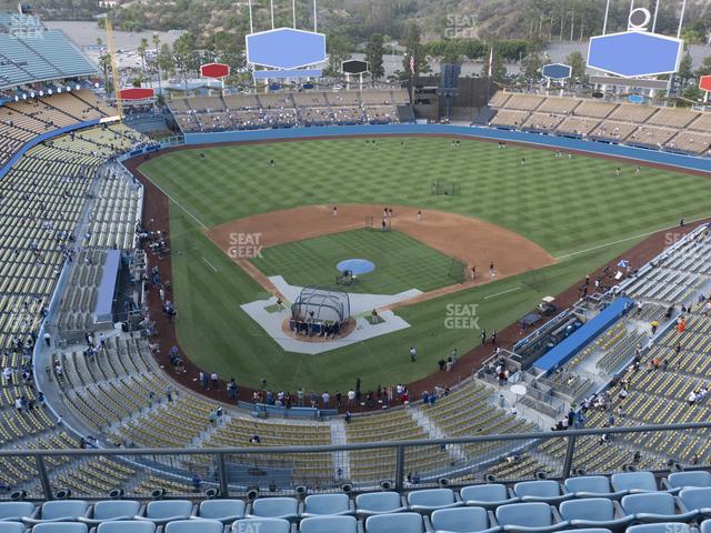 Dodger Stadium - Section 4 Td Seat View
