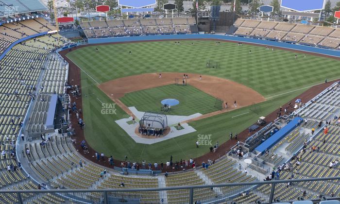 Dodger Stadium - Section 4 Td Seat View