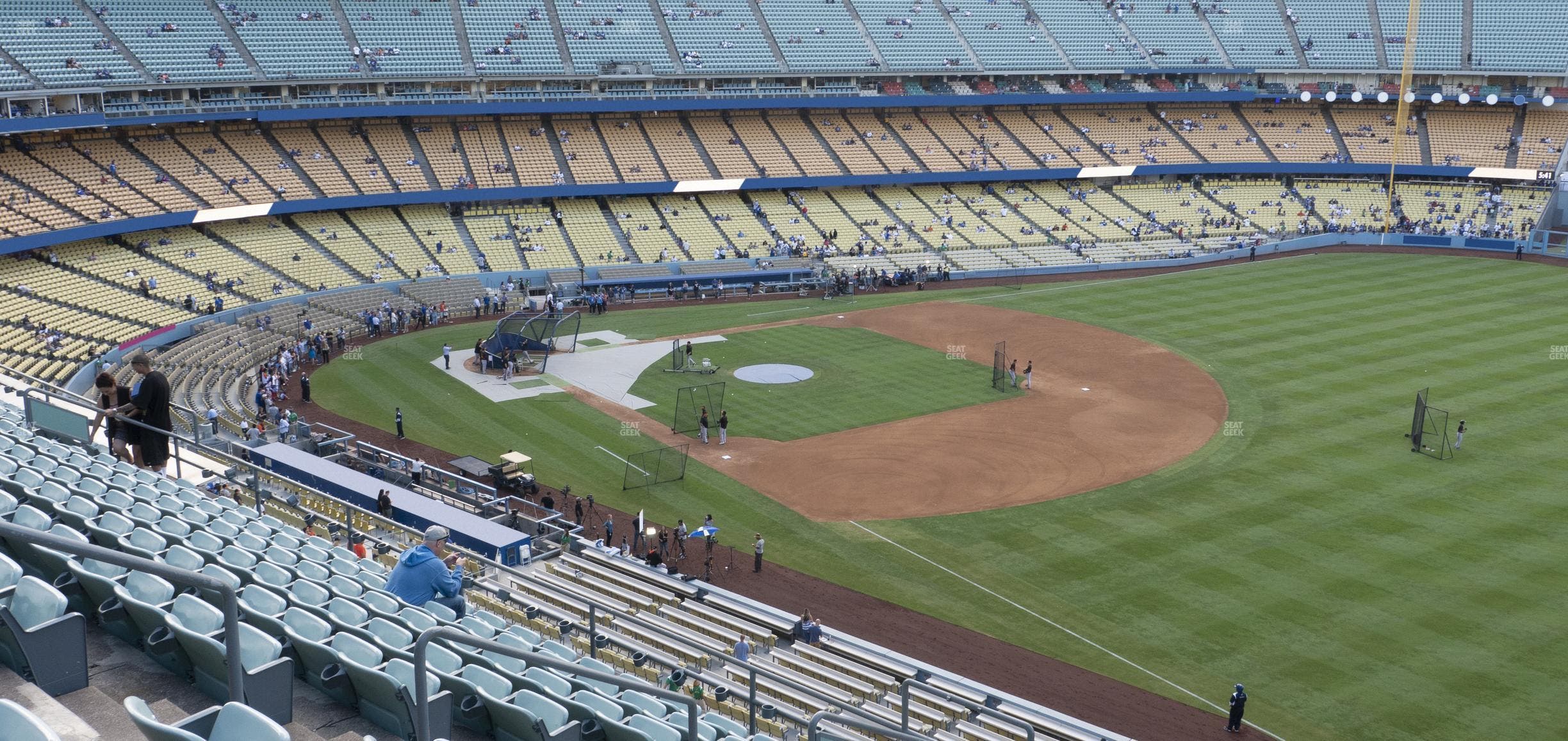 Dodger Stadium - Section 40 Rs Seat View