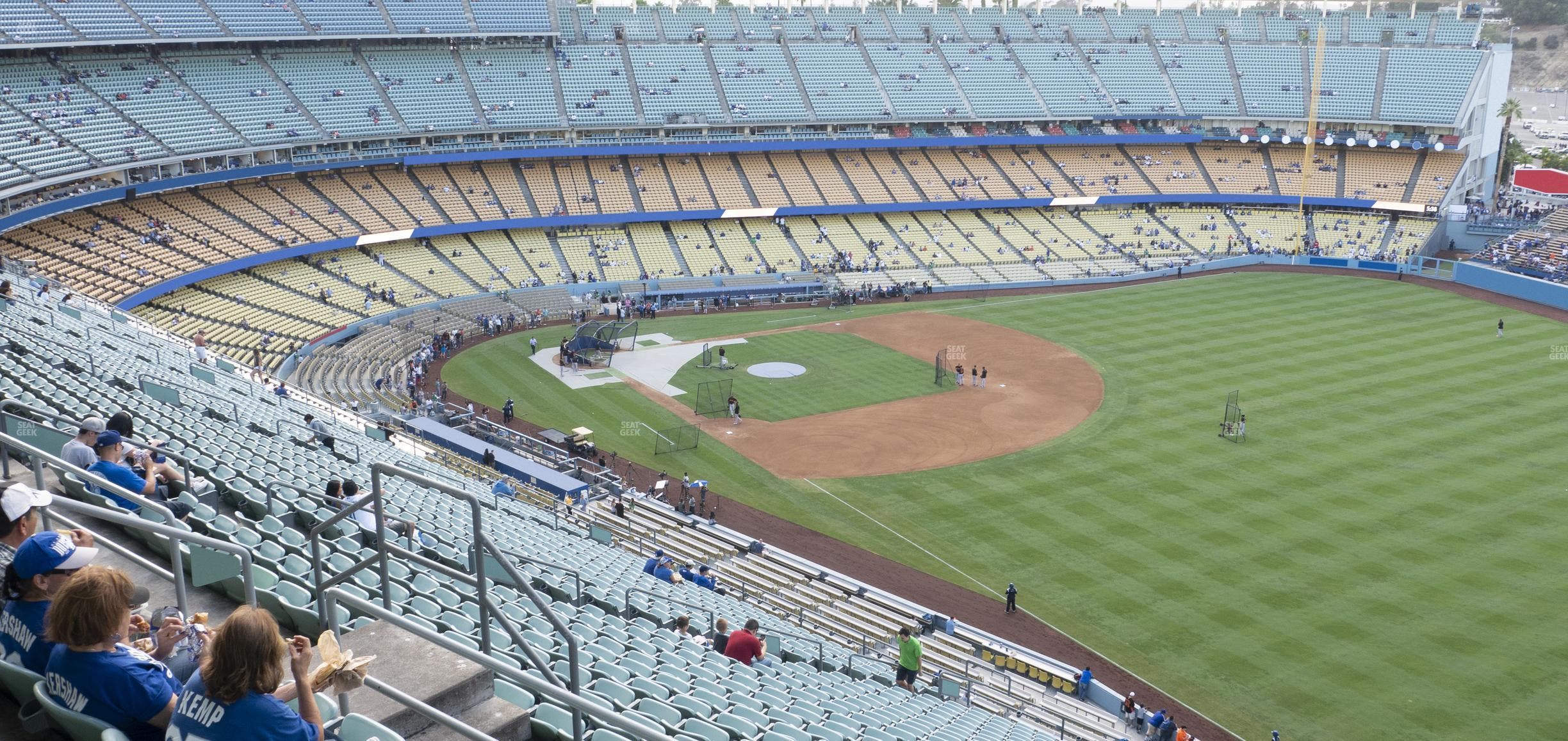 Dodger Stadium - Section 42 Rs Seat View