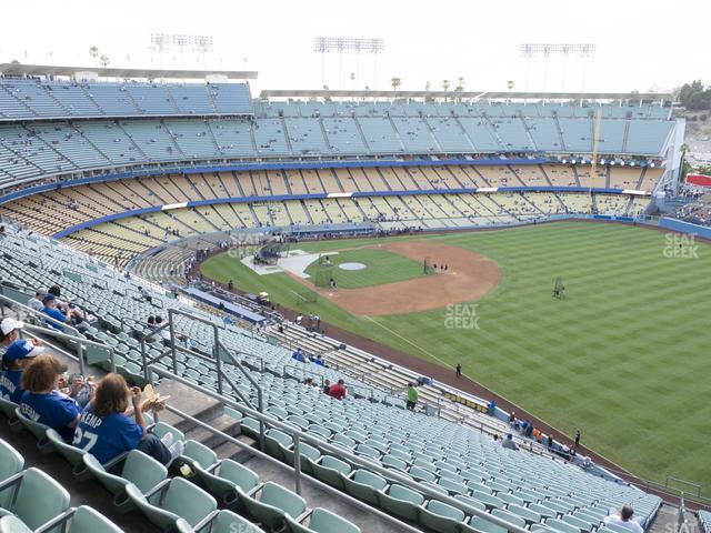 Dodger Stadium - Section 42 Rs Seat View