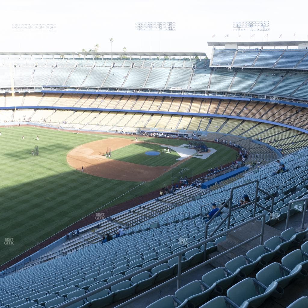 Dodger Stadium - Section 45 Rs Seat View