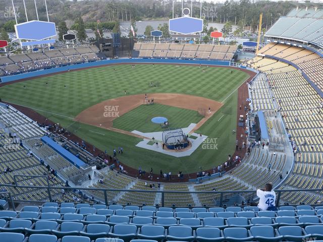 Dodger Stadium - Section 5 Td Seat View