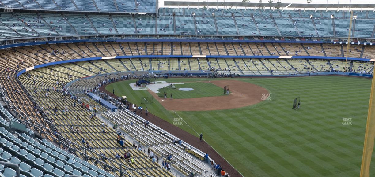 Dodger Stadium - Section 52 Rs Seat View