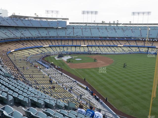 Dodger Stadium - Section 52 Rs Seat View
