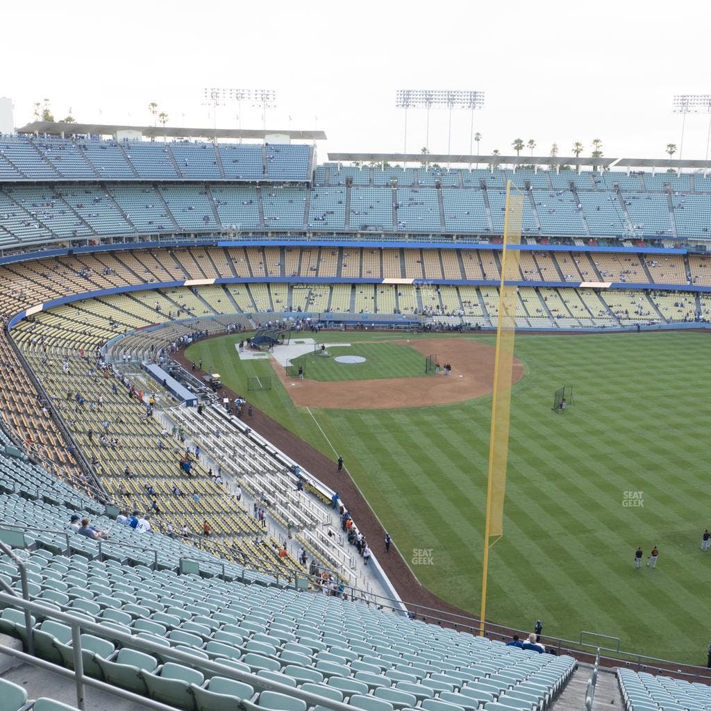 Dodger Stadium - Section 54 Rs Seat View