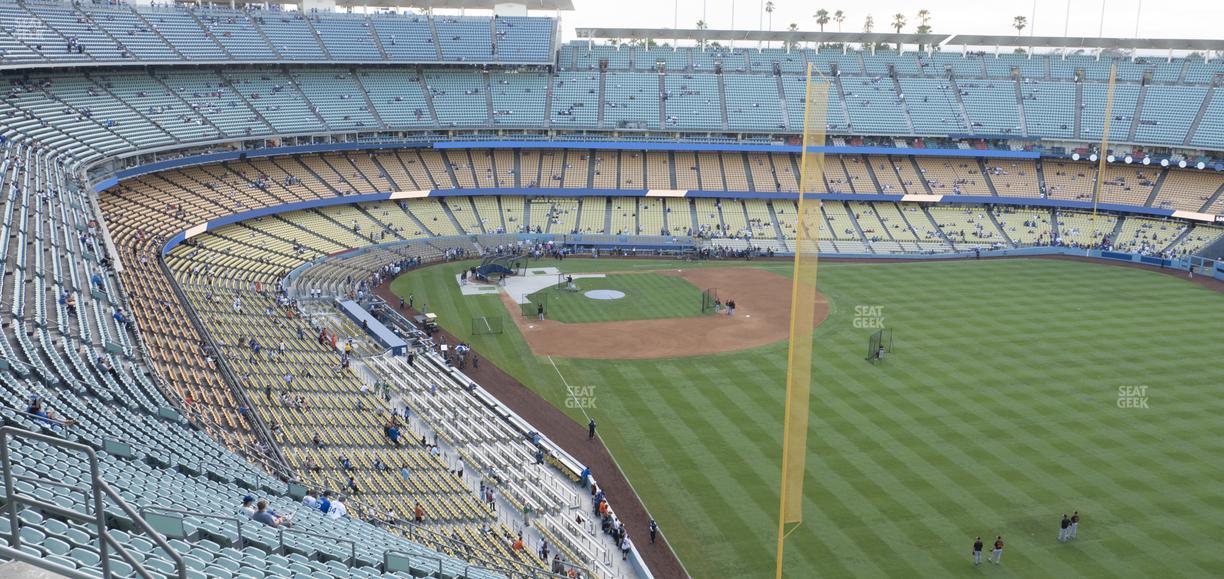 Dodger Stadium - Section 54 Rs Seat View