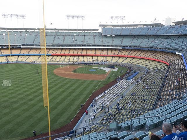 Dodger Stadium - Section 55 Rs Seat View