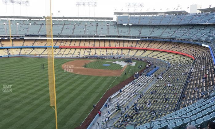 Dodger Stadium - Section 55 Rs Seat View