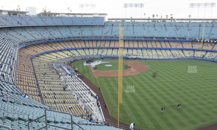 Dodger Stadium - Section 58 Rs Seat View