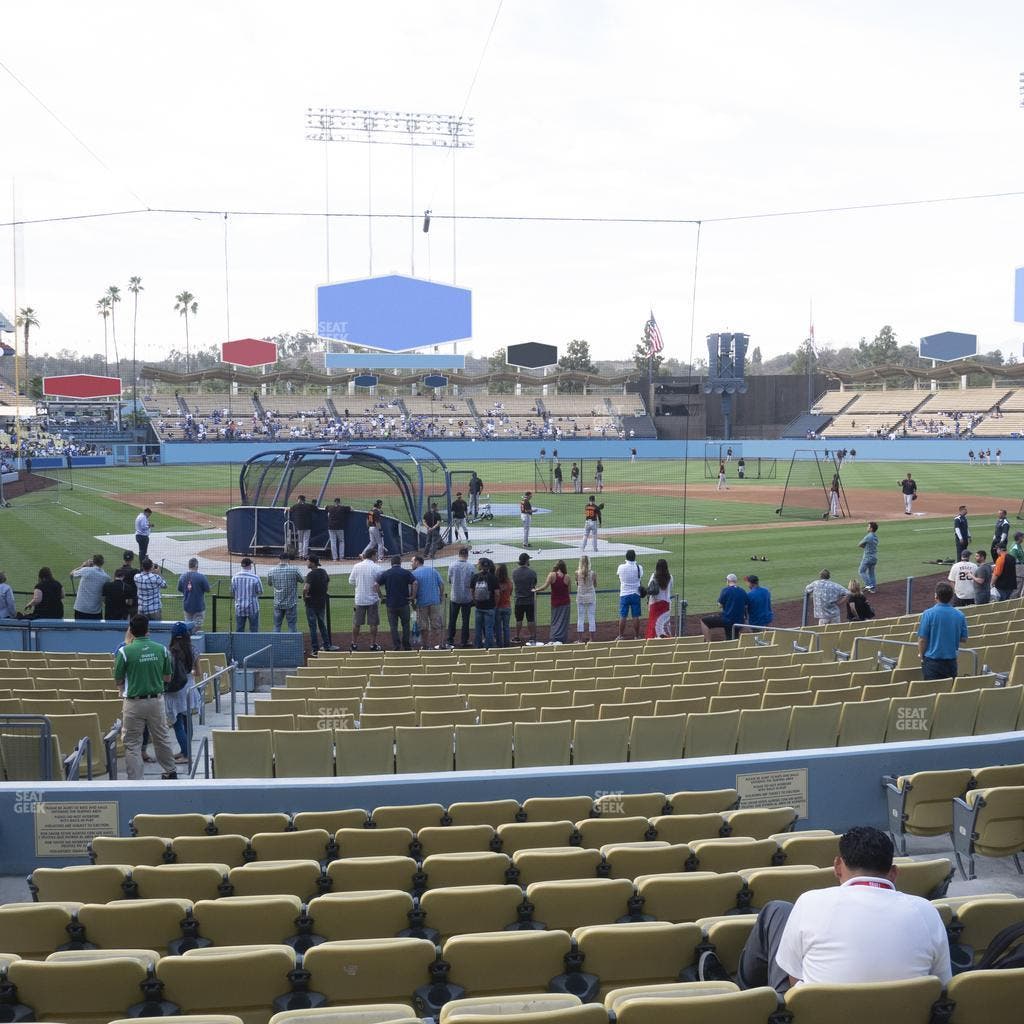 Dodger Stadium - Section 6 Fd Seat View