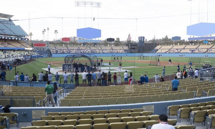 Dodger Stadium - Section 6 Fd Seat View